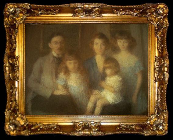 framed  Ernest Laurent Famile de Jacques Sainsere, ta009-2